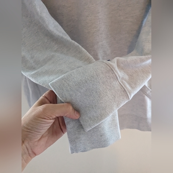 Champion Women's Gray Pullover Hoodie Size L - Picture 4 of 5